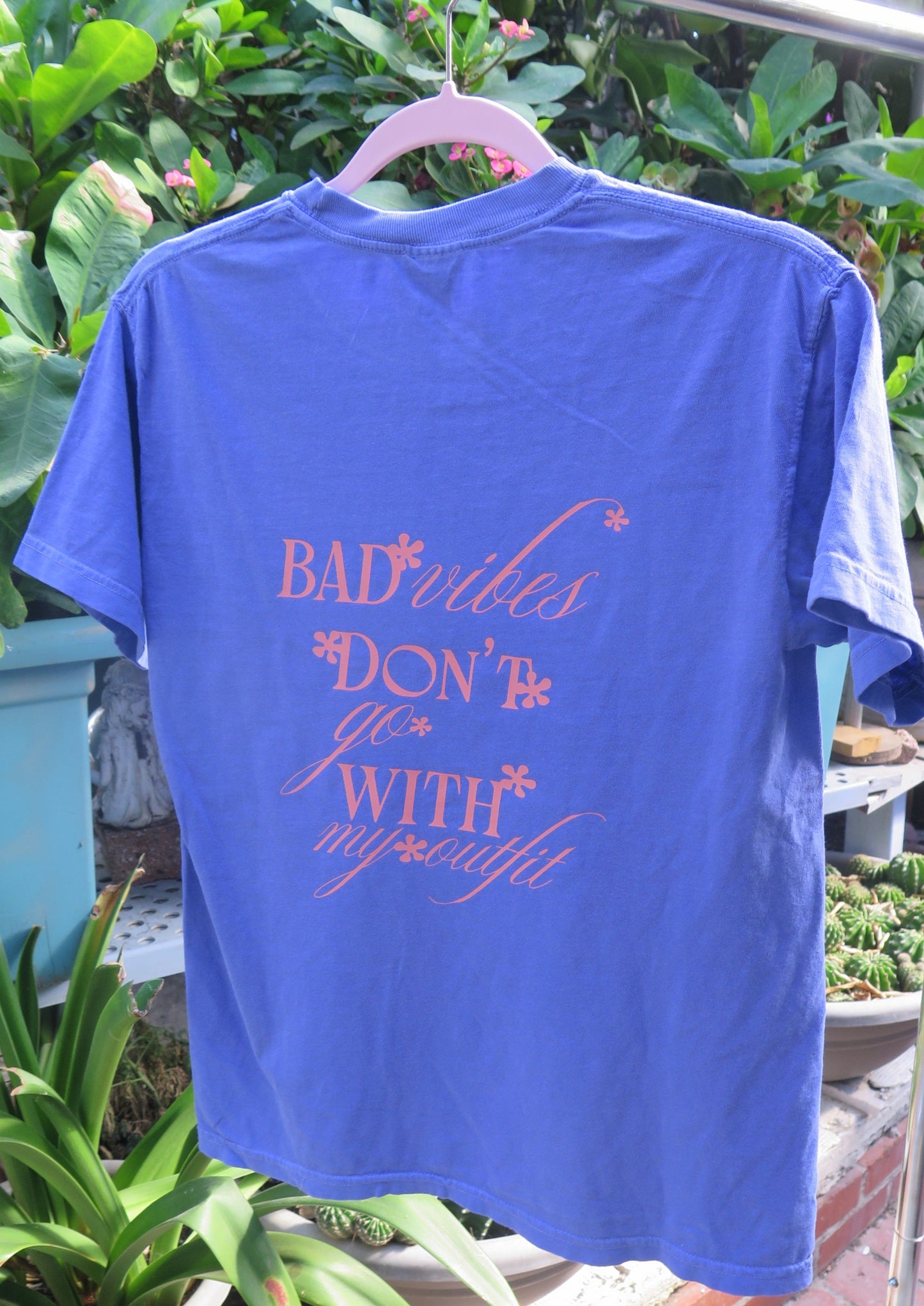 'Bad Vibes Don't Go With My Outift' Tee