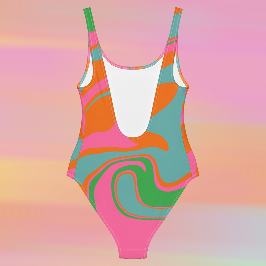 Sweet Swirl One-Piece Swimsuit