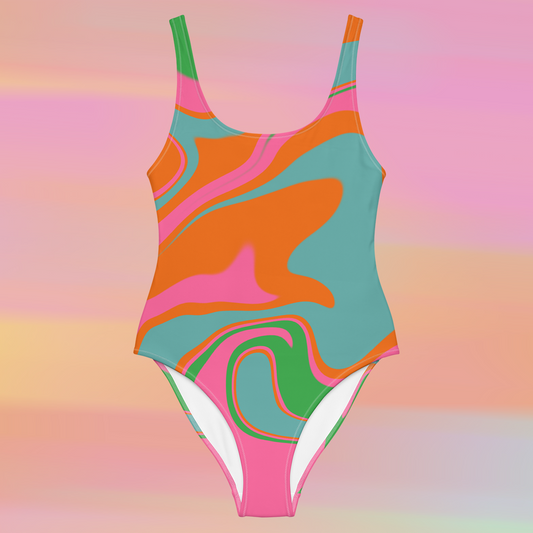 Sweet Swirl One-Piece Swimsuit