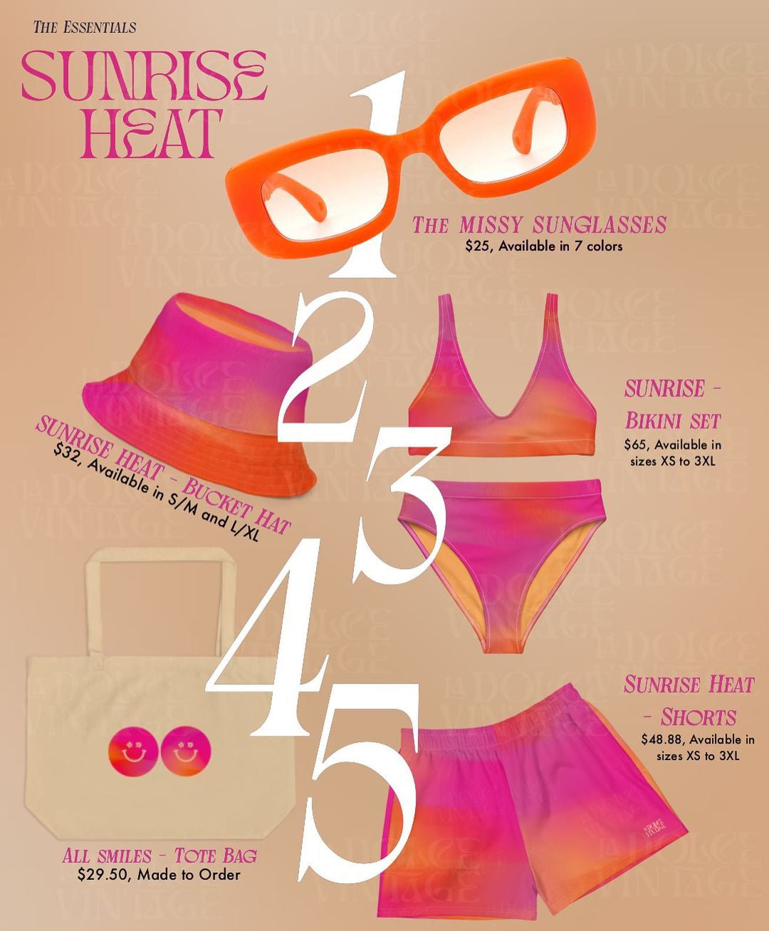 Sunrise Heat - Women Shorts